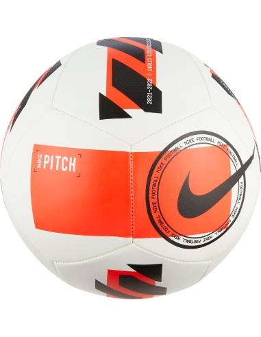 Nike Futbolo Kamuolys NK Ptch-Fa21 White Coral DC2380 100