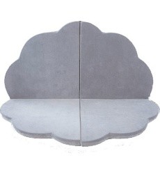 Playmat Misioo Flower - Light Grey