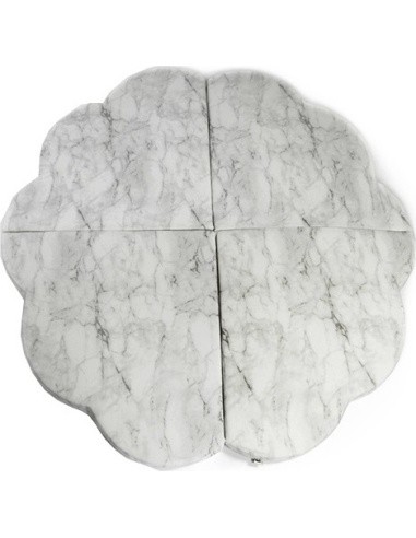 Playmat Misioo Flower - White Marble
