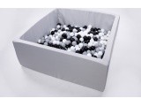 Ball Pool Misioo Active - Light Grey, Square, without Balls