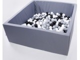 Ball Pool Misioo Active - Graphite, Square, without Balls