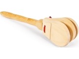 Castanets with a handle