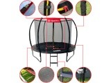 Trampoline Set inSPORTline Flea PRO 244 cm