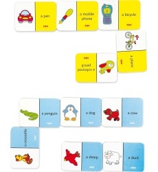 Domino Animals. English language