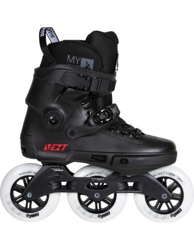 Rollerblades Powerslide Next Core Black 110 Trinity