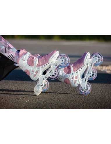 Riedučiai Powerslide Phuzion Argon Rose 100 Trinity