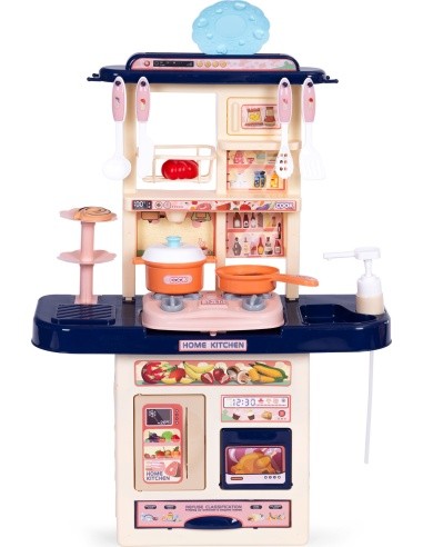 Kids kitchen sounds LED sink 10 accessories