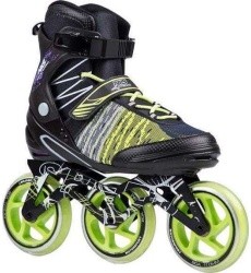 NA1206 BLACK-GREEN IN-LINE SKATES NILS EXTREME - NA1206 BLACK-GREEN IN-LINE SKATES NILS EXTREME