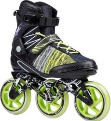 Riedučiai NA1206 Black-Green Nils Extreme - NA1206 BLACK-GREEN IN-LINE SKATES NILS EXTREME