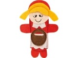 Finger puppets set. Little Red Riding Hood
