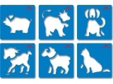 Farmyard. Stencils