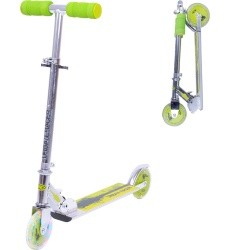 Sulankstomas paspirtukas su šviečiančiais ratukais Worker Racer Urban Boy (iki 50 kg)