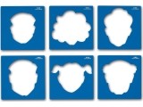 Maxi Faces. Stencils