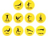 Exercise Dot Markers inSPORTline Agily