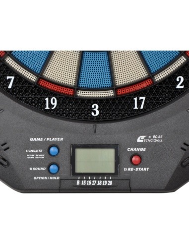 Electronic darts target, 6 darts set Echowell DC88