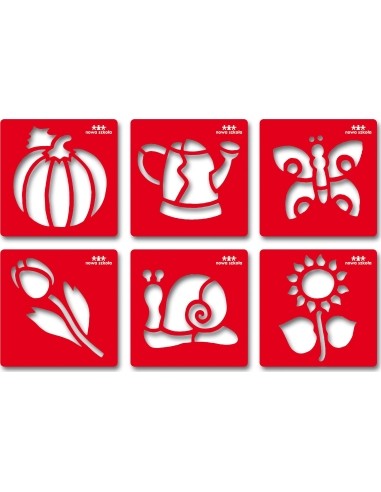 Garden. Stencils