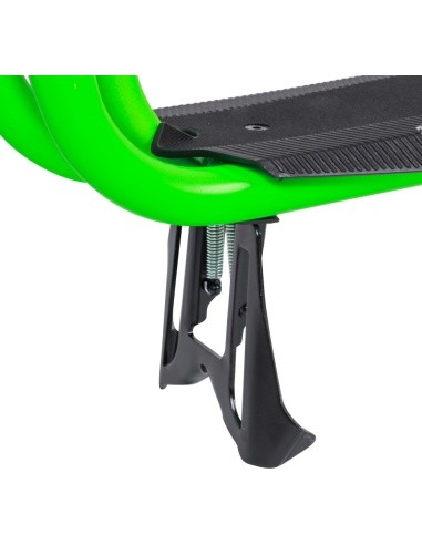 Paspirtukas su pripučiamais ratais inSPORTline Suter SE (iki 100kg) - Green