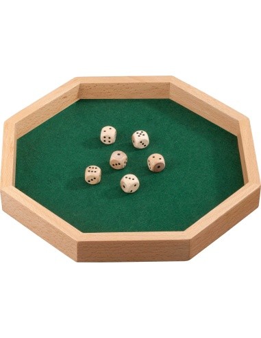 Dice Tray Philos Octagon 28 cm