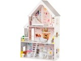 Wooden Dollhouse Eco Toys Powder Mansion