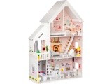 Wooden Dollhouse Eco Toys Powder Mansion
