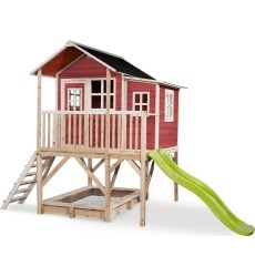 EXIT Loft 550 wooden playhouse - red