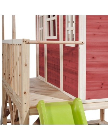EXIT Loft 550 wooden playhouse - red