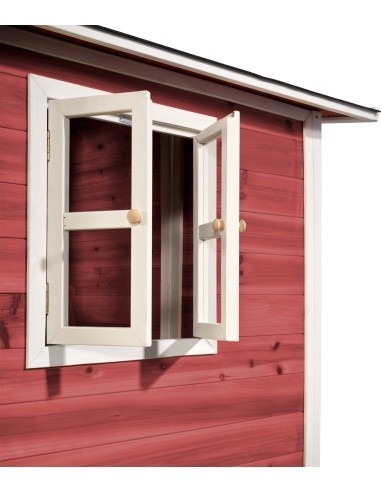EXIT Loft 550 wooden playhouse - red