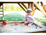 EXIT Loft 550 wooden playhouse - red
