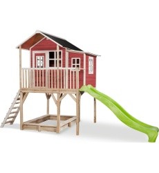EXIT Loft 750 wooden playhouse - red