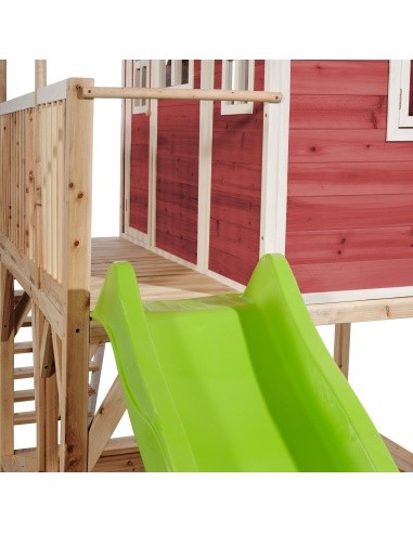 EXIT Loft 750 wooden playhouse - red