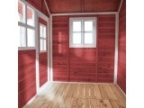 Mediniai žaidimų nameliai EXIT Loft 750 - raudoni