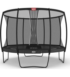 BERG Elite Regular 430 batutas, pilkas + apsauginis tinklas DLX XL