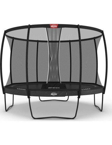 BERG Elite Regular 430 batutas, pilkas + apsauginis tinklas DLX XL