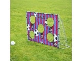 Futbolo vartai su tinklu ir taikiniu Nils NT7788 2in1