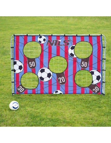 NT7788 2in1 SOCCER GOAL WITH NET AND TARGET PANEL NILS