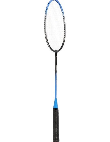 NRZ012 STEEL / BADMINTON SET 2 ROCKETS + 3 SHUTTLECOCKS + MESH + COVER NILS