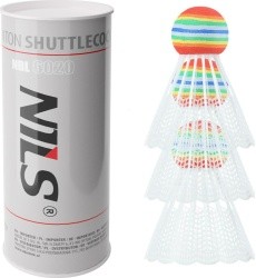 NBL6020 NYLON SHUTTLECOCKS 3 PCS. NILS