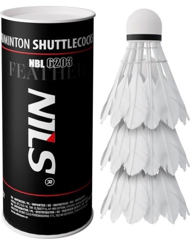 Badmintono plunksniukai Nils NBL6203, 3 vnt.