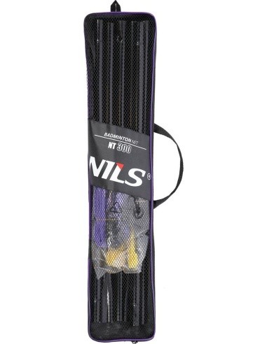 NT300 BADMINTON NET 600x60cm + FULL COVER NILS