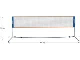 NN400 BADMINTON NET 400CM FULL COVER NILS
