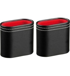 Game Pieces Philos Backgammon Artificial Leather Cups, 1 pair
