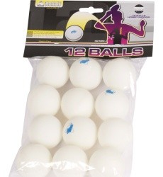 Stalo teniso kamuoliukai Buffalo Hobby, 12vnt. be celiuliozės
