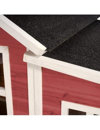 EXIT Loft 150 wooden playhouse - red