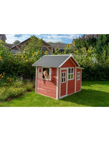 EXIT Loft 150 wooden playhouse - red