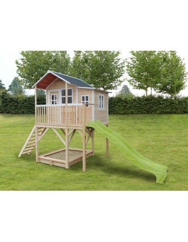 EXIT Loft 750 wooden playhouse - natural