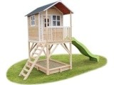 EXIT Loft 750 wooden playhouse - natural