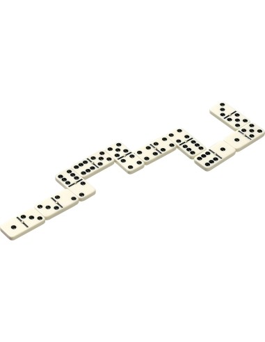 Žaidimas Philos Domino Double 6 19x12cm