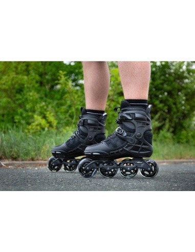 Riedučiai Powerslide Phuzion Argon Black 80 Trinity