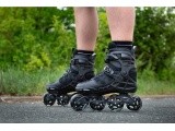 Riedučiai Powerslide Phuzion Argon Black 80 Trinity