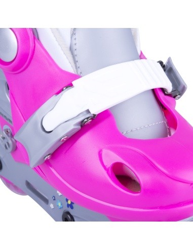 Children’s Rollerblading Set WORKER Polly LED – with Light-Up Wheels